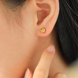 Aretes Corazón